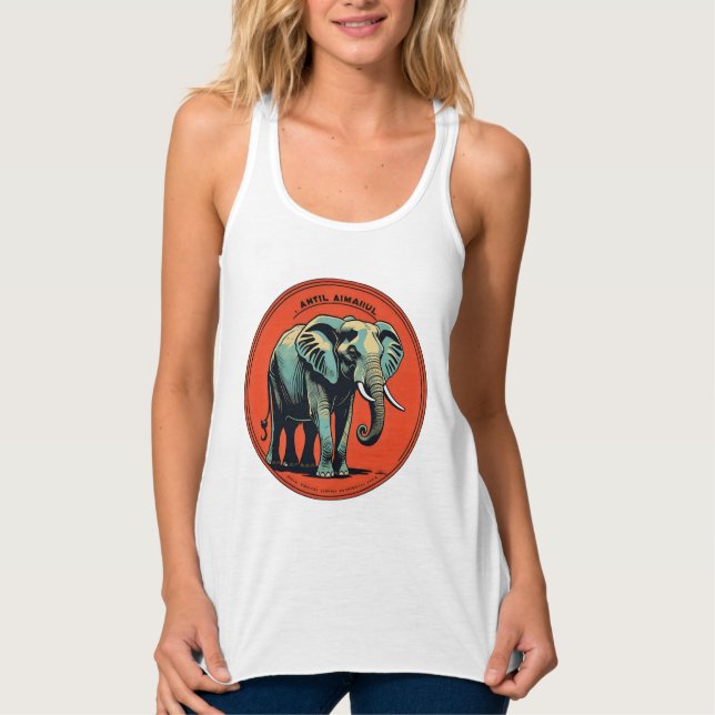 Elephant Tank Top (Vorderseite)