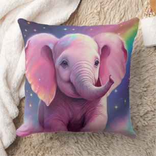 Elephant Throw Kissen