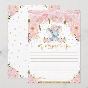 Elephant Time Capsule Message pour vous Cartes vid