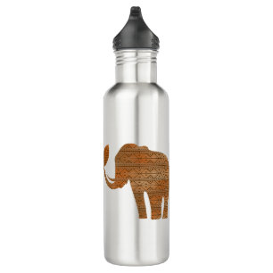 Elephant Tribal Art Design Edelstahlflasche