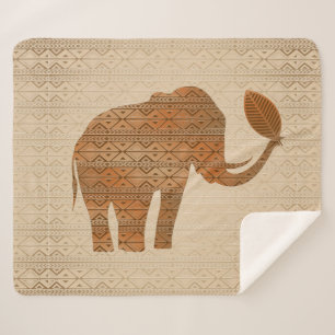 Elephant Tribal Art Design Sherpadecke