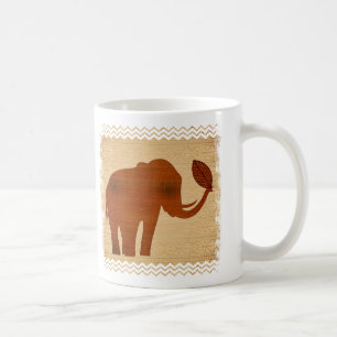 Elephant Tribal Art Design Tasse
