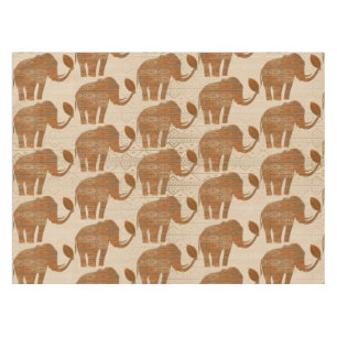 Elephant Tribal Art Design Tischdecke