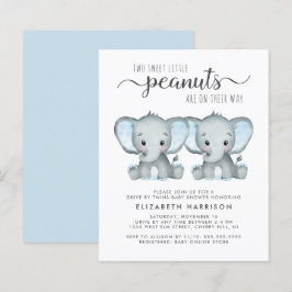 Elephant Twin Baby Boys Drive by Dusche laden ein