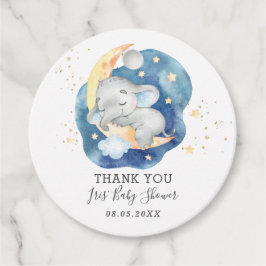 Elephant Twinkle Little Star Baby Boy Vielen Dank Geschenkanhänger