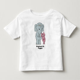 Elephant und Piggie Kleinkind T-shirt