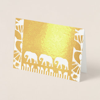 Elephant Walk Folienkarte