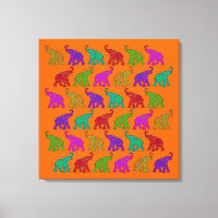 Elephant Walk Muster Fliesen Design