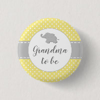Elephant Yellow Baby Shower Oma zu sein