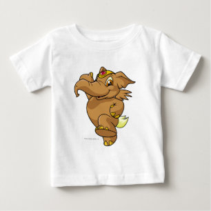 Elephante Brown Baby T-shirt
