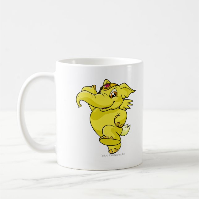 Elephante Gelb Kaffeetasse (Links)