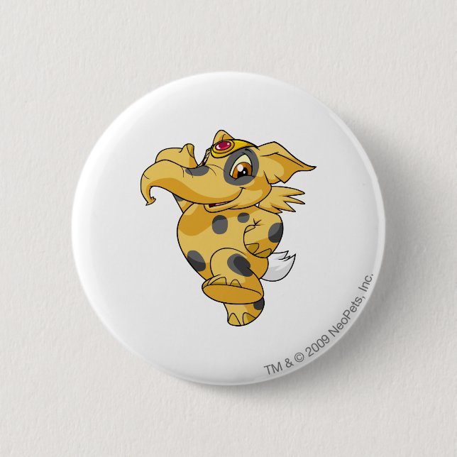 Elephante gepunktet button (Vorderseite)
