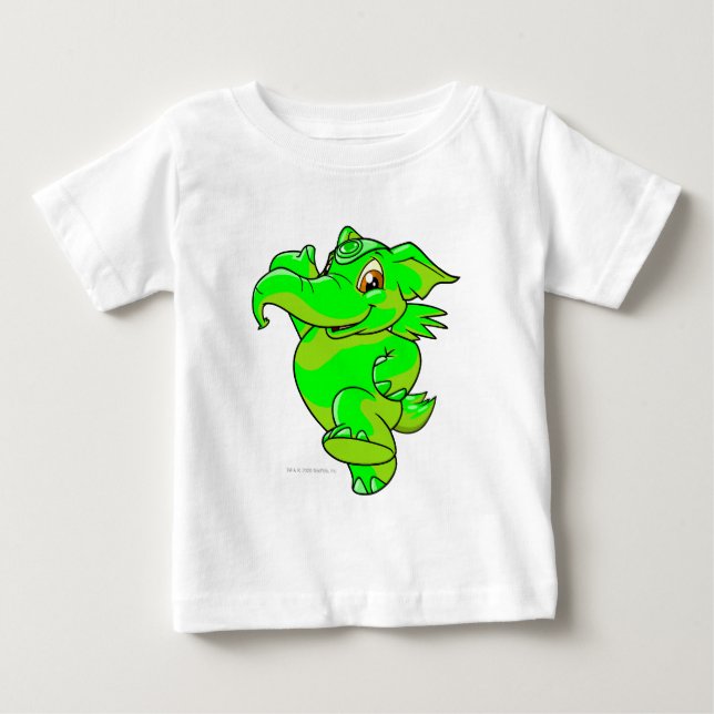 Elephante Glows Baby T-shirt (Vorderseite)