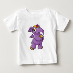 Elephante lila baby t-shirt