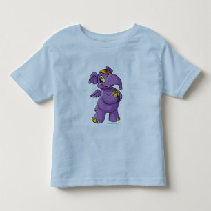 Elephante lila kleinkind t-shirt