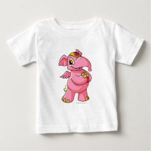 Elephante Pink Baby T-shirt