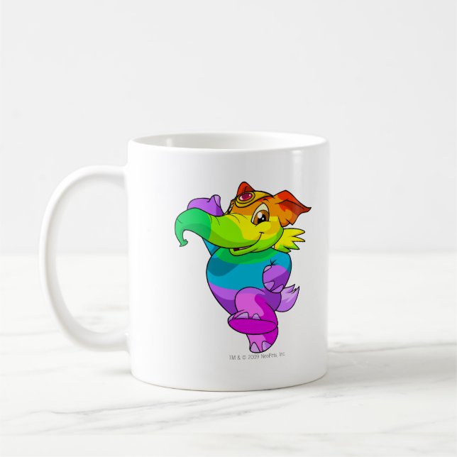 Elephante Regenbogen Kaffeetasse (Links)