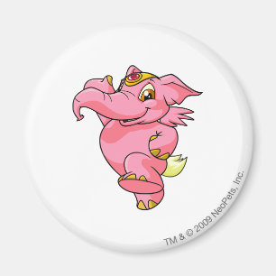 Elephante Rosa Magnet