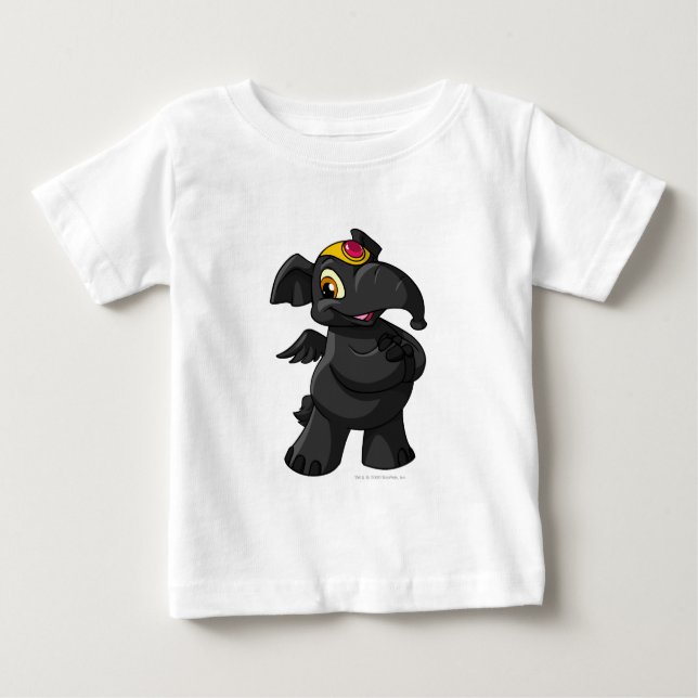 Elephante Shadow Baby T-shirt (Vorderseite)