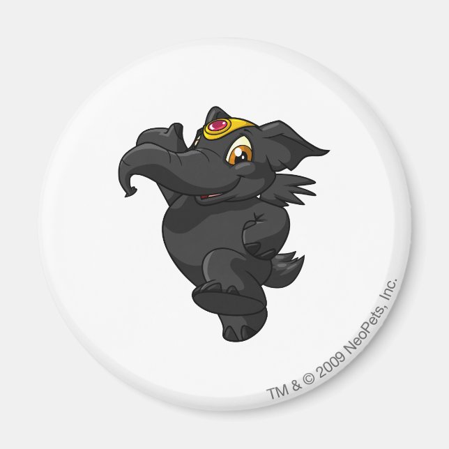 Elephante Shadow Magnet (Vorne)