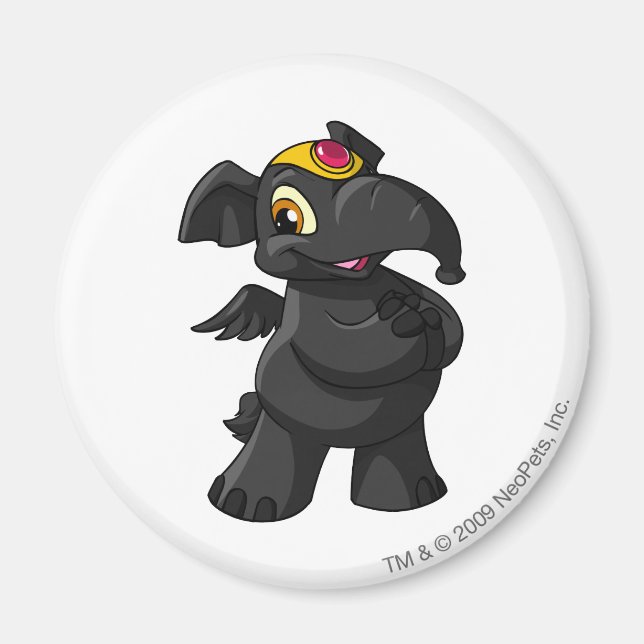 Elephante Shadow Magnet (Vorne)