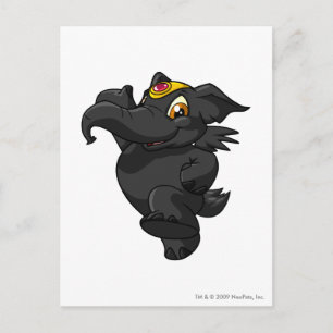 Elephante Shadow Postkarte