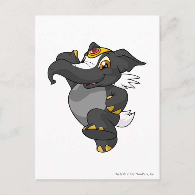 Elephante Skunk Postkarte (Vorderseite)