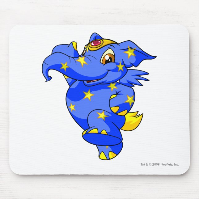 Elephante sternenklar mousepad (Vorne)