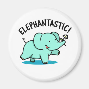Elephantische Niedliche Fantastische Elefantenpupp Magnet