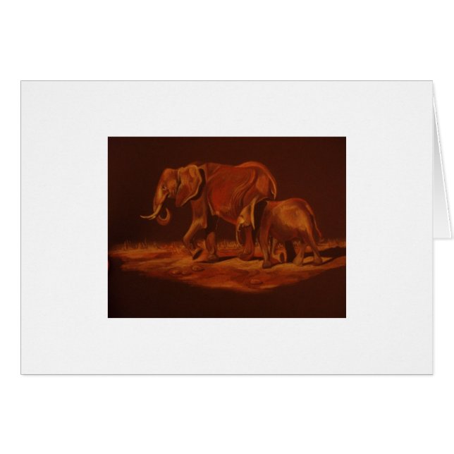 Éléphants (Devant Horizontal)