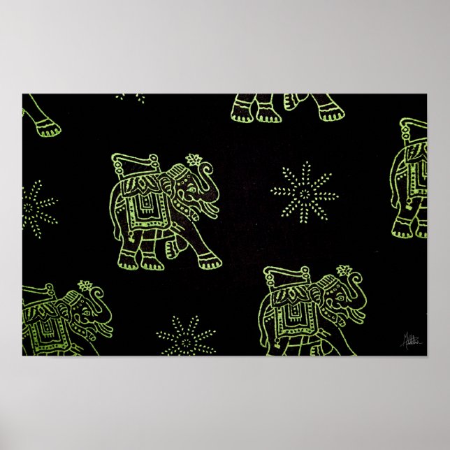 Elephants [Art Print] Poster (Vorne)