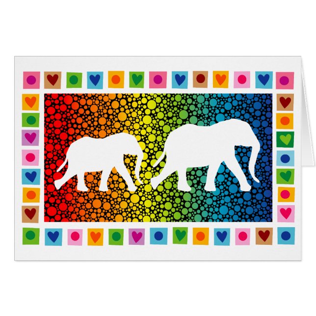 Eléphants blancs (Devant horizontal)