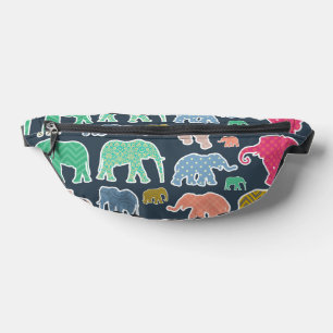 Eléphants Colorés, Motif Des Eléphants, Zigzag