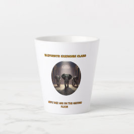 Elephants Dance Class Milchtasse