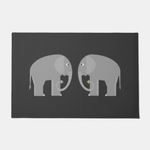 Elephants Doormat Fußmatte