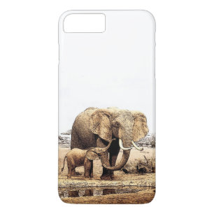 Eléphants iPhone 7 Plus Coque