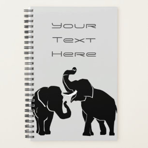 Eléphants - Personnalisable + Ajouter Votre Texte