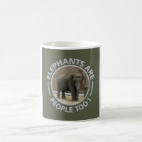 ELEPHANTS-Tasse - wählen Sie Stil & Farbe