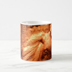 Elephants Woden Art Cabin Tasse