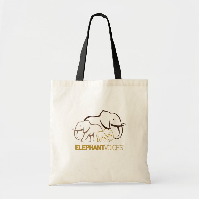 ElephantVoices Logo-Tasche Tragetasche (Vorne)