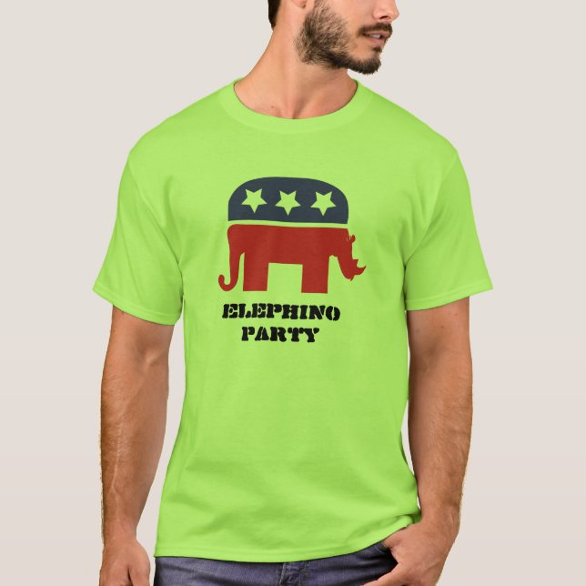 Elephino Party T-Shirt (Vorderseite)