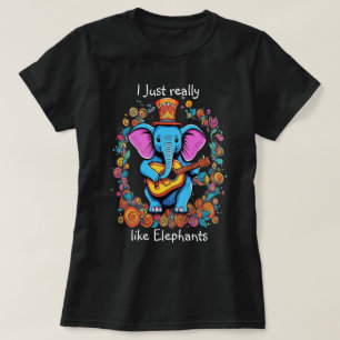 Elephonisches Lineal I mag Elefanten wirklich T-Shirt