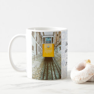 Elevador da Gloria. Lissabon, Portugal Kaffeetasse
