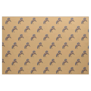 Élevage du tissu Motif de Cheval