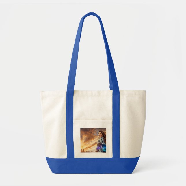 Elevate Quotidien Chic : Sac fourre-tout Exclusif (Devant)