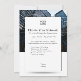 Elevate Your Network Invition Template Einladung