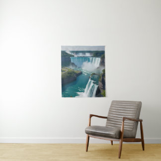 "Elevate your Walls with Niagara's Beauty" Wandteppich