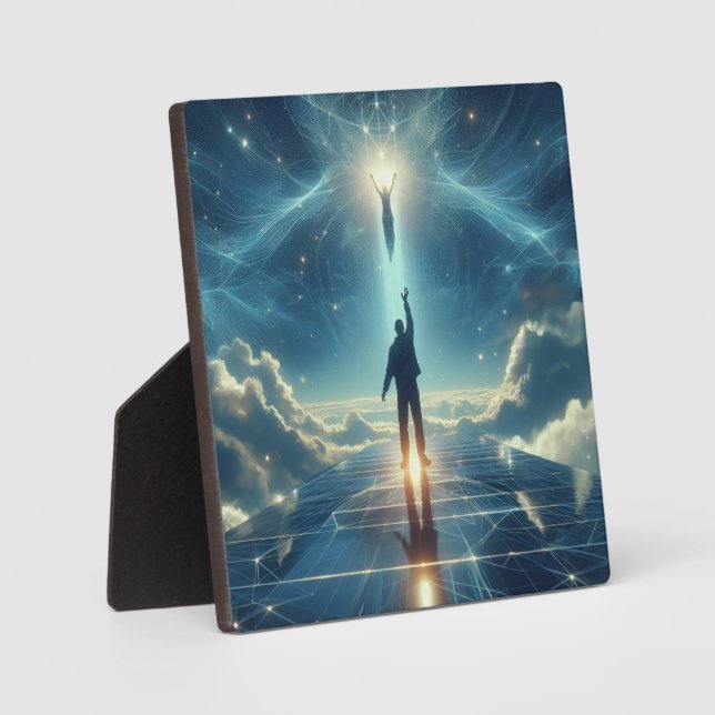 "Elevated Spirits" Desktop Plaque Fotoplatte (Vorderseite)