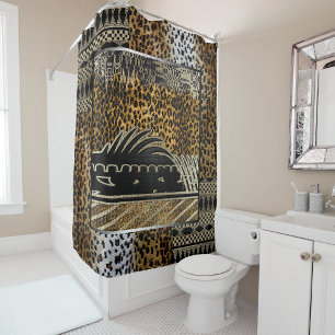 "Elevated your space with Afrocentric Flair" Duschvorhang