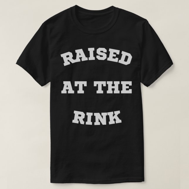 Élevé À Rink Hockey Unisex Sweat - shirt à capuche (Design devant)